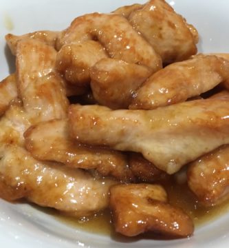 Pavo en salsa agridulce