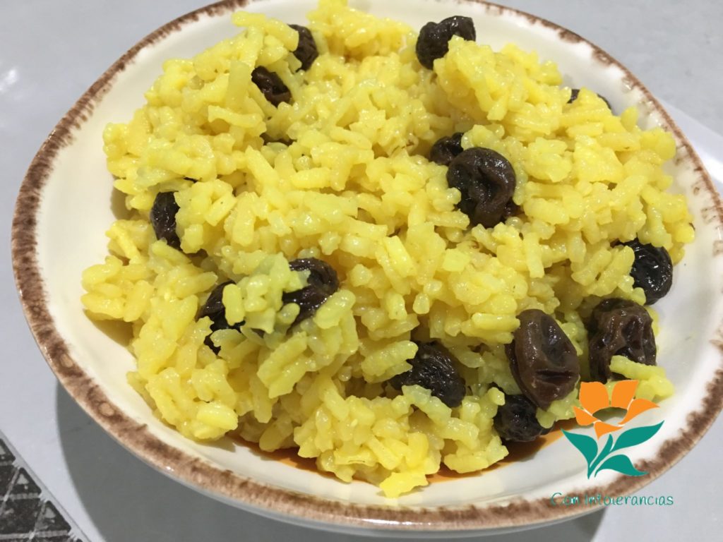 Arroz con pasas