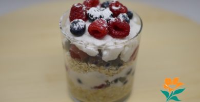 Cranachan Sin gluten sin huevo y sin lácteos